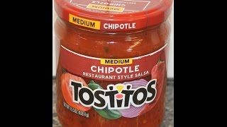 Tostitos Chipotle Salsa Review [upl. by Lebazej]