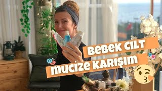 MUHTEŞEM BOTOX ETKİLİ  Bebek Cilt Krem Karışımı  ialuset bepanthen [upl. by Wiltz246]