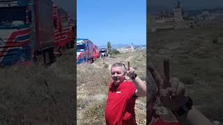 Sardinien 🇮🇹  warten auf die Fähre zurück aufs Festland  scaniapower scania [upl. by Chute]