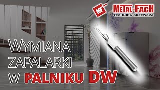 Wymiana zapalarki w palniku DW w kotłach SLIM PELLET [upl. by Ranique]