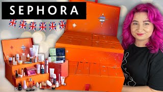 KALENDARZ ADWENTOWY SEPHORA UK 2023 🎉 UNBOXING [upl. by Rad]