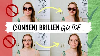 EINFACH die beste SONNENBRILLE für dein Gesicht finden  5 Tipps 😎🤓 [upl. by Dwight]