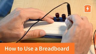 How to use a Breadboard  Breadboarding 101  Basic Electronics [upl. by Neeli]