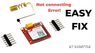 SIM800L Multiple errorsFIX [upl. by Wolram]