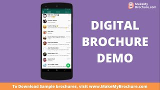 Digital Brochure  Interactive Clickable and Actionable [upl. by Ecyob301]