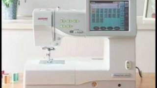 Embroidery amp sewing  Janome MC11000  part 1  introduction [upl. by Ahseit507]