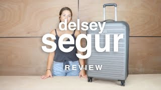 Delsey Segur Luggage Review  luggageconz [upl. by Eeliah]