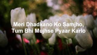 Dil Ne Yeh Kaha Hai Dil Se Lyrics Dhadkan [upl. by Onyx665]