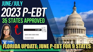 NEW 2023 PEBT UPDATE MAYJUNE 120240 PAYMENTS 9 STATES ALL States Approved [upl. by Noffihc90]