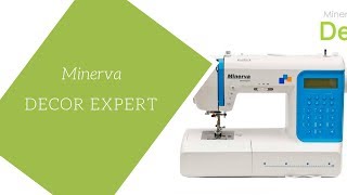 обзор швейной машины Minerva DecorExpert [upl. by Refinej]