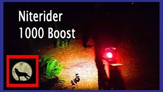 NiteRider Lumina 1000 Boost Front  Sabre 80 Rear Bike Light Set Review and Night Ride Tests [upl. by Alak171]