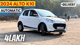 6 लाख मैं BEST👌New Maruti Alto K10 2024 VXI plus AMT Walkaround  Alto K10 new model 2024 2023 Alto [upl. by Eineg]