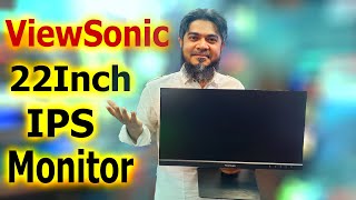 ViewSonic VA2209H 22quot IPS Borderless Monitor Unboxing amp Review  22quot Monitor Update Price bd 2024 [upl. by Hickie]