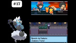 Pokémon Blanco 17 Mansión de Combate Thundurus y La Ruta 10 [upl. by Brennen]