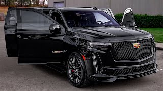 2023 Cadillac Escalade V  Wild Large Luxury SUV [upl. by Avron]