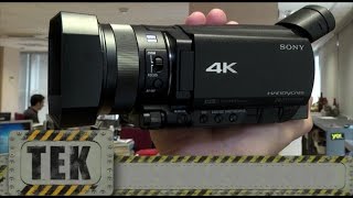 Sony AX100 4K Cine familiar a 4K Review [upl. by Dicks]