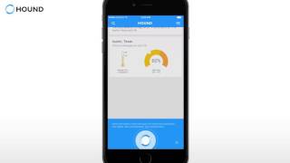DEMO See the Hound Voice Search and Assistant App in Action [upl. by Alraep]