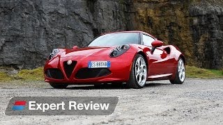 Alfa Romeo 4C coupe expert car review [upl. by Kluge]