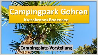 Campingpark Gohren 👍Vorstellung Campingplatz Kressbronn am Bodensee Camping am See [upl. by Assenov]