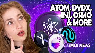 COSMOS NEWS ATOM ROADMAP 2024 DYDX V4 OSMO INJ amp MORE [upl. by Gresham]