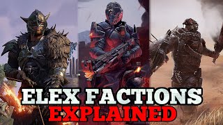 Which One Will You Choose  Elex Factions Explained [upl. by Ellene263]