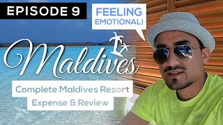 Maldives on a Budget  Episode 9  Complete Maldives Resort Expense  Kurumba Maldives Resort Review [upl. by Anaer]