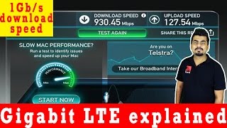 Gigabit LTE explained Get download speed of 1Gbs  know your gadget [upl. by Minne215]