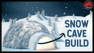 How to Make a Snow Cave Quinzee and Shelter Basics [upl. by Eladnar]