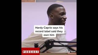 Hardy Caprio explains how his record label finessed him [upl. by Sabba]