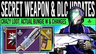 Destiny 2 HIDDEN WEAPON amp EARLY TFS LOOT Exotic SECRETS Wish Roadmap Frosty Glaive New Unlocks [upl. by Rush734]