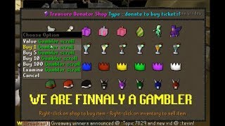 RSPS SpawnPk WE BOUGHT THE GAMBLERS SCROLL   BANK INCOMING [upl. by Denise]