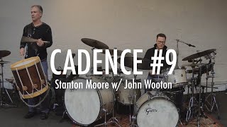 Stanton Moore  quotCadence 9quot Snare Solo w John Wooton [upl. by Kerge]