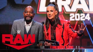 Alundra Blayze and Teddy Long return for the WWE Draft Raw highlights April 29 2024 [upl. by Kyred]