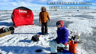 Is this the best ice fishing derby in Montana icefishing montana lakefrances [upl. by Itsud5]