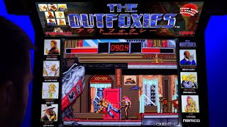 The Outfoxies Arcade Cabinet MAME Gameplay w Hypermarquee [upl. by Edgar400]