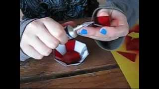 Papercraft With Plexiglass  Zarroc Pommel Ruby  Tutorial by Eu Tyto Alba [upl. by Aicrag]