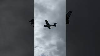 Cessna 206 taking off from north Connell Oban airport aviation planespotting cessna cessna206 [upl. by Nairrod]