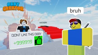 Playing Overrated Obbies Roblox Obby Creator [upl. by Sinnylg]