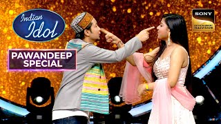 PawandeepArunita ने कौनसी Hit Film का Scene किया Recreate  Indian Idol 12  Pawandeep Special [upl. by Ahsatak]