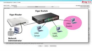 How to use Central Switch Management in DrayTek Routers [upl. by Raouf]