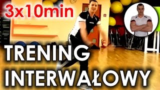 30min Trening Interwałowy 45s15s  Szybkie Spalanie Tkanki Tłuszczowej [upl. by Akinal332]