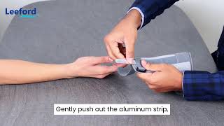 How to use and Recover Faster with Leeford Thumb Spica Splint Support [upl. by Jobyna]