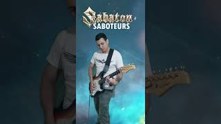 Saboteurs intro cover sabaton guitar cover [upl. by Pearse]