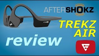 Auriculares que NO SE PONEN EN LA OREJA AFTERSHOKZ TREKZ AIR  Review español 2019 [upl. by Mikey311]