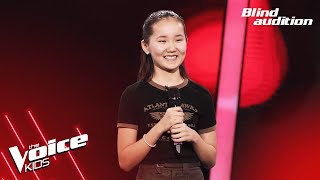 NasandulamA  quotChihiroquot  Blind Audition  The Voice Kids Mongolia 2024 [upl. by Wohlert]