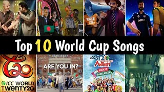 World Cup Viral Top 10 Cricket Theme Song  Char Chokka Hoi Hoi  De Ghumake  Dj Brabo  L2M [upl. by Lacefield]