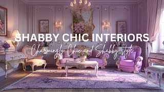 SHABBY CHIC Interior Design Style  Cuteness Chic and Rustic in a Blend [upl. by Anoyi]