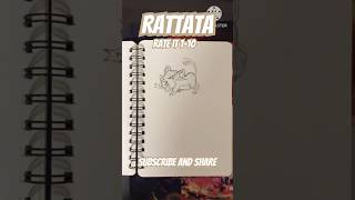 How to draw Ratata under 3 min pokemon rattata draw [upl. by Rhett]