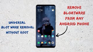 The Best Way to Debloat Your Android Phone Universal Android Debloater GUI [upl. by Eyoj]