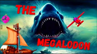 Animals for kids  The Megalodon Shark  Giant shark  Adventure with Whiskers [upl. by Anirdna]